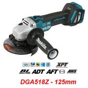 Máy mài cắt 125mm dùng pin Makita DGA518RTE (18V)