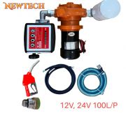 Bo KIT bom dau 12V 24V 100L/P dong ho co