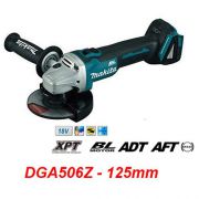 Máy mài cắt 125mm dùng pin Makita DGA506Z (18V)