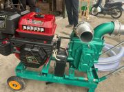 May bom hut bun cong nghiep chay xang 15HP