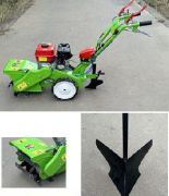 Máy phay cỏ băm cỏ xới đất tạo rãnh tự hành
