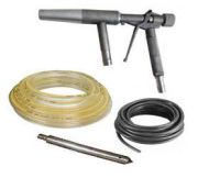 Súng phun cát hạt mài tẩy sơn đánh gỉ