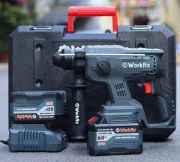 Máy khoan bê tông chạy pin Workfix 21V (6Ah)